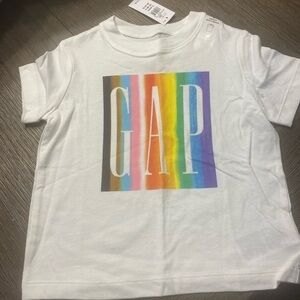 Kids Gap Pride Logo T-Shirt. 
2t 2 years toddler 
Nwt